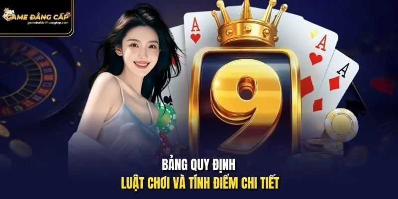 Bảng quy định luật chơi và tính điểm chi tiết