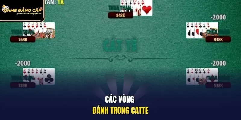 Các vòng đánh trong Catte